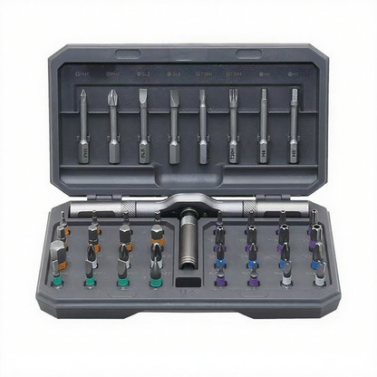 42-in-1 Magnet-Schraubendreher-Set mit Etui