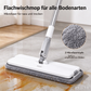 🔥Bestseller🔥Joybos Flachwischer-Set mit Eimer | Boden- und Fensterreiniger für Nass- und Trockenreinigung, 2 Mikrofaserbezüge