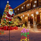 🎁🎅Weihnachts-Sonderverkauf – 50 % Rabatt💝Solare Santa-Gießkanne-Laterne🎄