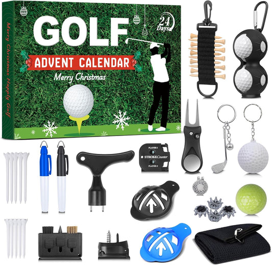 🎁Golf-Adventskalender 2026 für Golfer – 24 Tage voller Golf-Überraschungen
