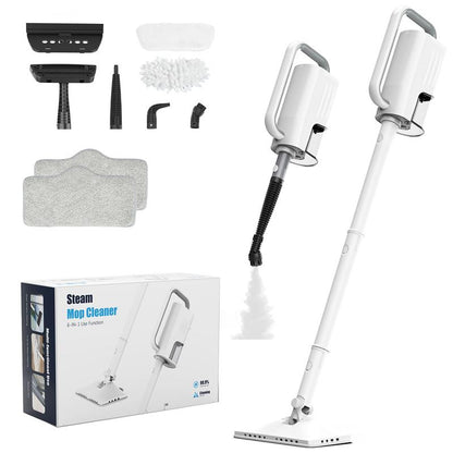 🔧 50% RABATT! ❄️ Teendow 1300W Dampfreiniger 6-in-1 Multifunktions-Dampfmop mit austauschbaren Düsen für Boden, Teppich, Sofa, Fenster, Schrank & Auto – Effektive Desinfektion & Gegen hartnäckige Flecken,Dampfmopp,Dampfbesen