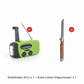 ⏳Zeitlich begrenztes Angebot⏳ Solar-Kurbelradio mit AM/FM-Empfang – 3-LED-Taschenlampe, USB-Notladefunktion und 600-mAh-Akku