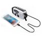 ⏳Zeitlich begrenztes Angebot⏳ Solar-Kurbelradio mit AM/FM-Empfang – 3-LED-Taschenlampe, USB-Notladefunktion und 600-mAh-Akku
