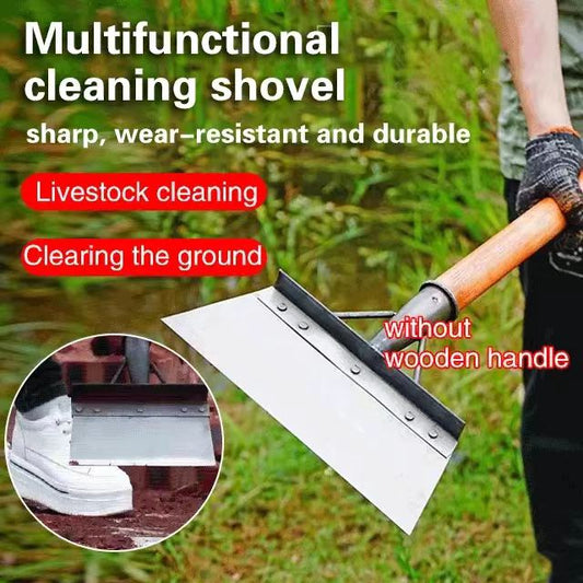 🌱 JETZT 50% RABATT! 🔧 Multifunktionale Reinigungsschaufel aus robustem Stahl – Für Garten & Outdoor, langlebig & ergonomisch 🌿
