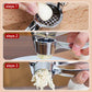 🧄 50% RABATT! 🔪 Manueller Knoblauch- & Ingwerzerkleinerer aus Edelstahl – Schnell, mühelos & einfach zu reinigen – Ideal für die tägliche Küchenarbeit 🍳
