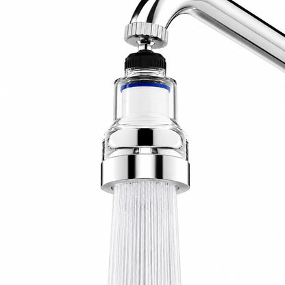 🚿✨50% RABATT!💧 3-Gang Wasserhahnfilter mit Spritzschutz & Universalgelenk, passend für alle Standardhähne🚰