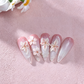 🌸🔥1 kaufen, 1 gratis💅 5D Blumen-Nagelsticker🌺