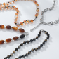 🌿 50% RABATT!✨ Retro mehrlagige Perlenkette, zartes Design, perfekt kombinierbar für Alltag und Fest💎