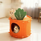 🥕Halber Preis für begrenzte Zeit🐱Gemütliches Karotten-Katzennest