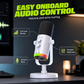 【🔥Limitiertes Angebot – 50% Rabatt】✅USB XLR Aufnahmemikrofon mit Echokontrolle und Geräuschunterdrückung
