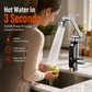 Electric Hot Water Tap with Digital Display & Thermostat