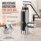 Electric Hot Water Tap with Digital Display & Thermostat
