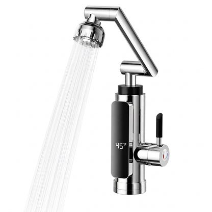 Electric Hot Water Tap with Digital Display & Thermostat