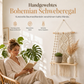 ⏳ Kun for en kort tid – 50 % RABATT ⏰Böhmisch handgewebte Makramee-Wandbehang-Schwebeboden für Bücher und Pflanzen, Wohnzimmerdekoration