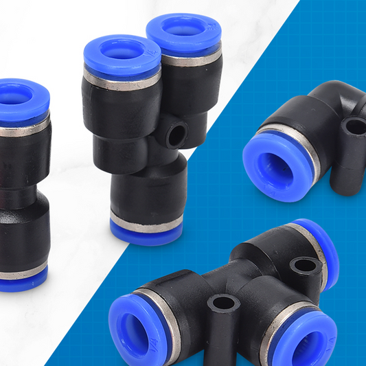 1/4-Zoll Pneumatisches Steckanschluss-Schlauchverbinder-Set