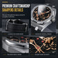 ⌚ ZEITLICH BEGRENZT: 50% RABATT! ✨ Herren Sport-Quarzuhr – Skeleton-Look, Leuchtzeiger & Wasserdicht 🌟