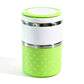 Tragbare isolierte Lunchbox aus Edelstahl