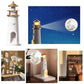 LED-Nachtlicht im Leuchtturm-Design