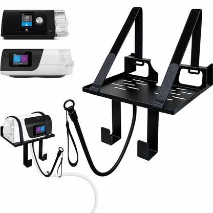 🏠 CPAP-Nachttisch-Organizer & Wandregal | Sicher und platzsparend